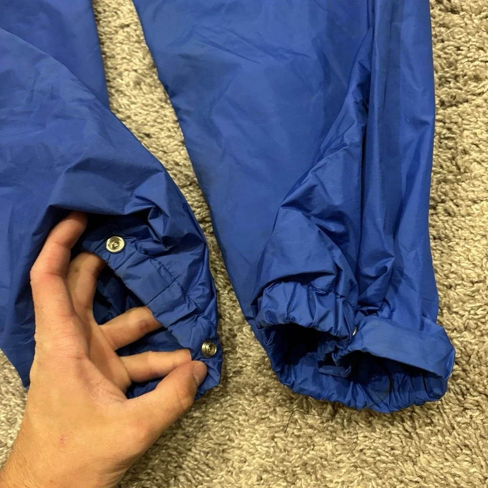Vintage North Face Brown Label Gore-Tex Shell Pants Made In USA Blue Medium 80's